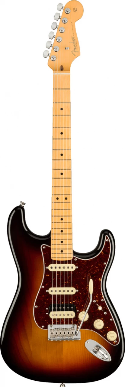 Fender American Pro II Strat HSS MN - 3TSB 3 Fender American Pro II Strat HSS MN - 3TSB