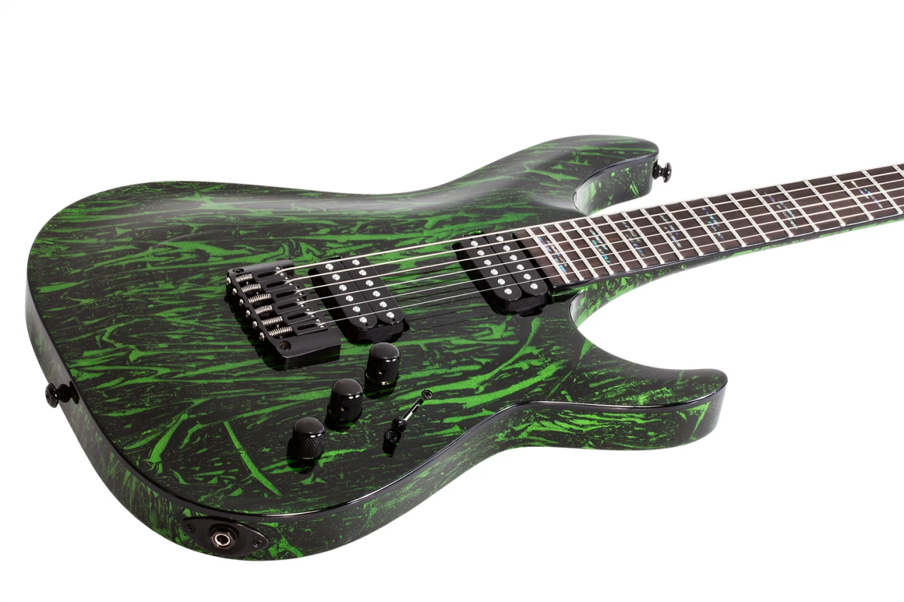 Schecter Silver Mountain C-1 Toxic Venom 10 Schecter Silver Mountain C-1 Toxic Venom – Bild 8