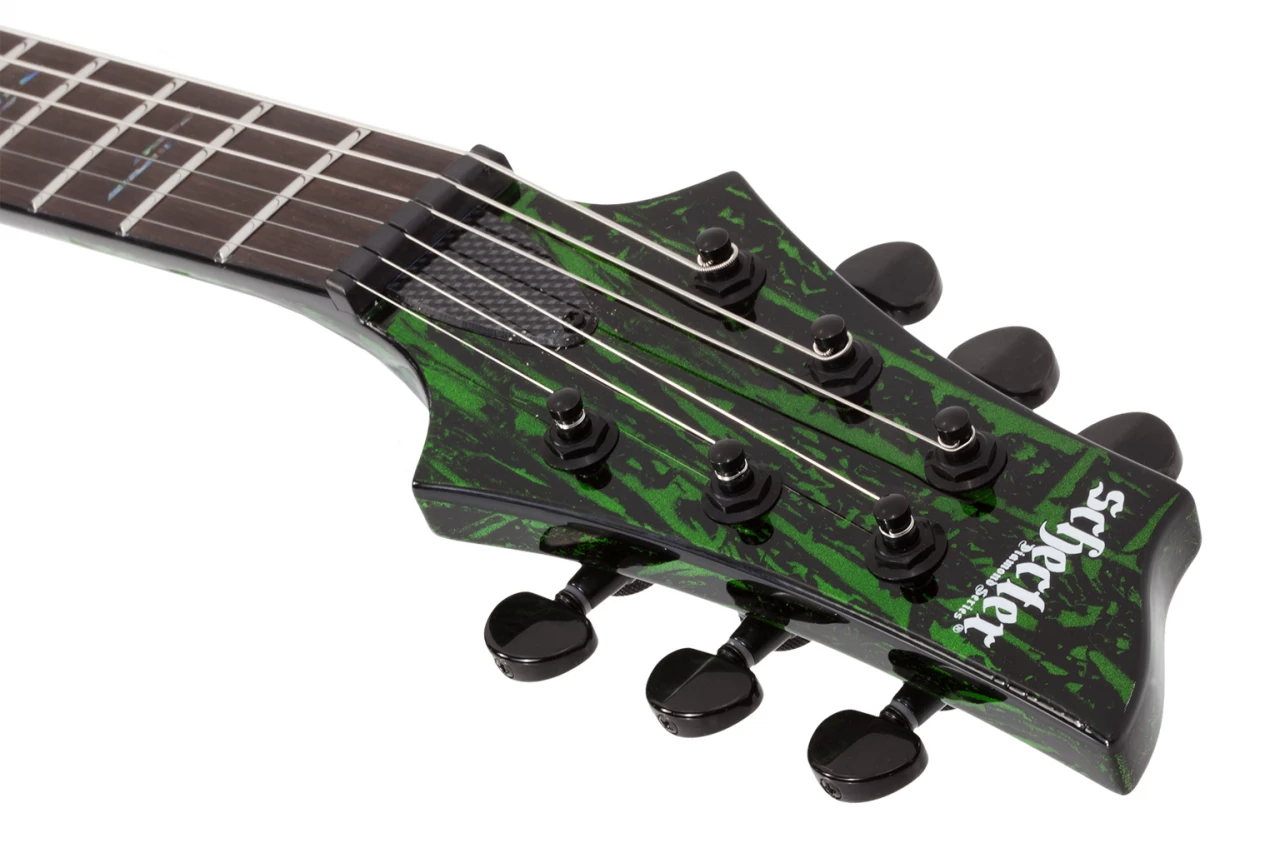 Schecter Silver Mountain C-1 Toxic Venom 16 Schecter Silver Mountain C-1 Toxic Venom – Bild 14