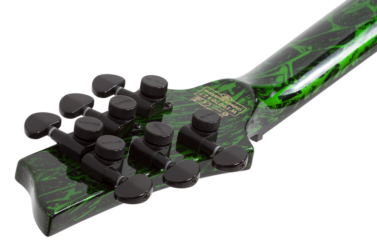 Schecter Silver Mountain C-1 Toxic Venom 17 Schecter Silver Mountain C-1 Toxic Venom – Bild 15