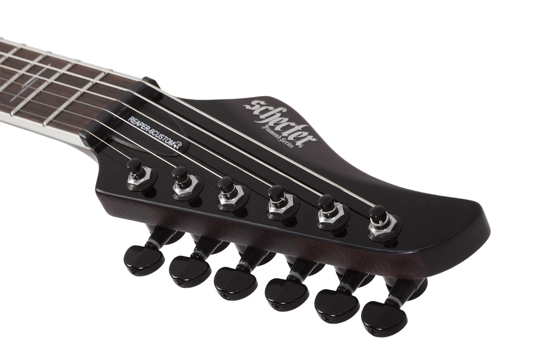Schecter Reaper 6 Custom - Gloss Black 12 Schecter Reaper 6 Custom - Gloss Black – Bild 10
