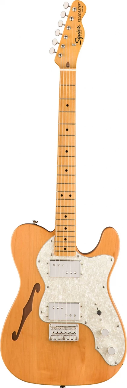 Fender Squier Classic Vibe 70s Telecaster Thinline MN - NAT 3 Fender Squier Classic Vibe 70s Telecaster Thinline MN - NAT