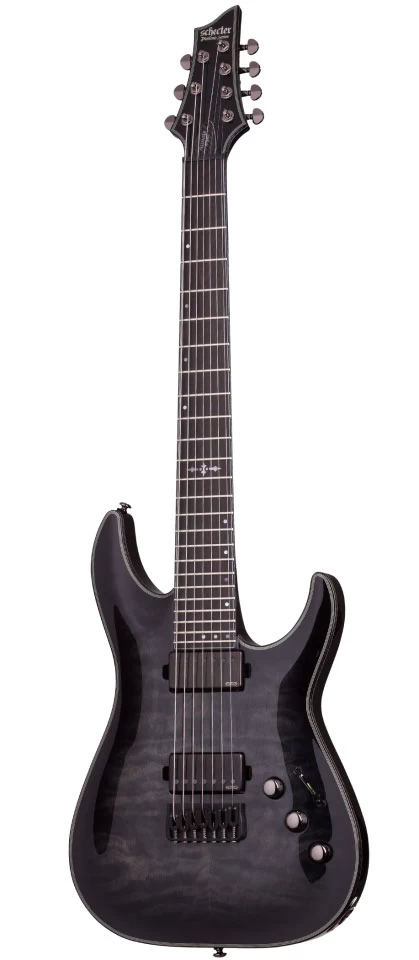 Schecter Hellraiser Hybrid C-7 - TBB 3 Schecter Hellraiser Hybrid C-7 - TBB