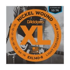 D´Addario EXL140-8 Lt Top/Hvy Bottom 8-String