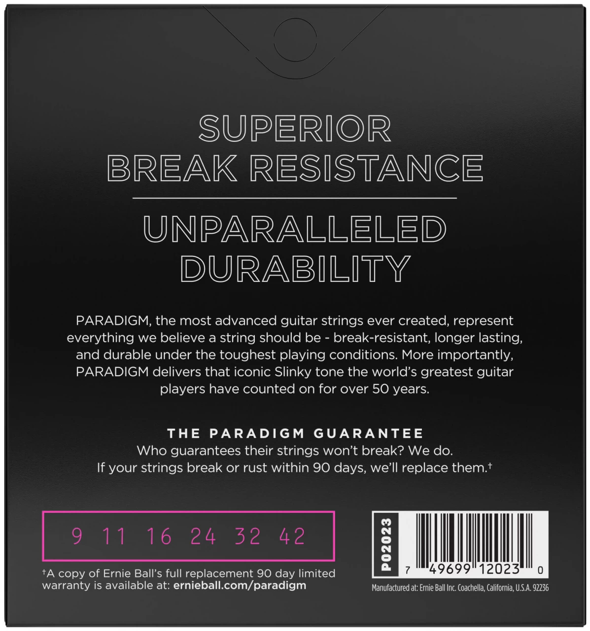 Ernie Ball E2023 Paradigm Super Slinky 4 Ernie Ball E2023 Paradigm Super Slinky – Bild 2