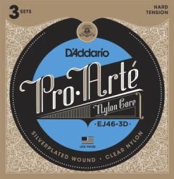 D´Addario EJ46-3D Pro Arte Classical Hard