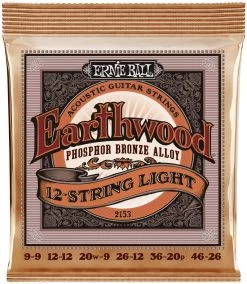 Ernie Ball EB2153 Earthwood Ph 12-String