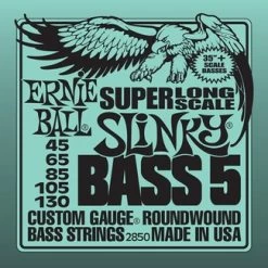 Ernie Ball EB2850 Super Long Scale Slinky Nickel 5-String