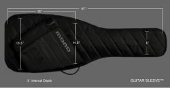 MONO Cases M80-SEG-BLK Guitar Sleeve Electric - Black -Next stop, Gitarre. 230424001 07 1280x1280